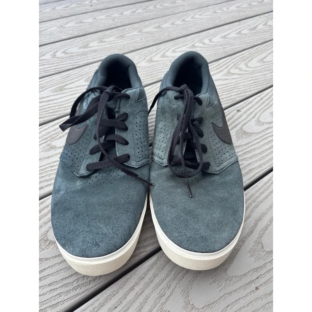 Nike SB Paul Rodriguez 5 LR Skateboard Shoes Men's Size 12 Blue Green‎ 510580
